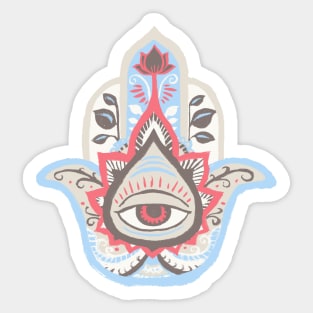 Hamsa Hand - Diamond(April) Sticker